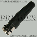 4-260 Разъем F "шт" пластик на кабель RG-58, RG-59, RG-6