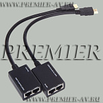 5-876 ���������� HDMI - �������� (���������� + ��������)  �� 30 ������ �� ���� UTP