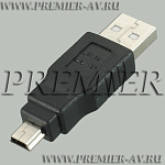 6-092 ������� USB A "��" - mini B 5Pin "��"
