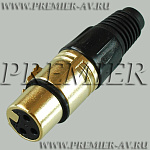 1-504G BK ������ XLR 3P "��" ������ "������������" ����� �� ������, ������