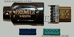 5-897-1 Разъем HDMI "шт" "позолоченный" (обжимной)