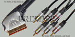 5-522  1.5 ���� SCART "��" - 6 x RCA "��" PRO-class "������������" OD15.0�� 1.5�