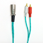 5-093  1.5 ���� XLR "��" - 2 x RCA "��"  1.5�