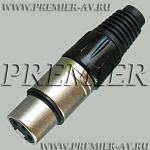 1-504 BK ������ XLR 3P "��" ������ ����� �� ������, ������