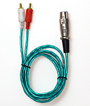 5-097  1.5 ���� XLR "��" - 2 x RCA "��"  1.5�
