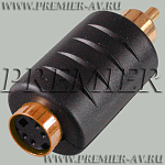 2-322G ������� RCA "��" - mini DIN 4 pin (S-VHS) "��" ������� "������������"